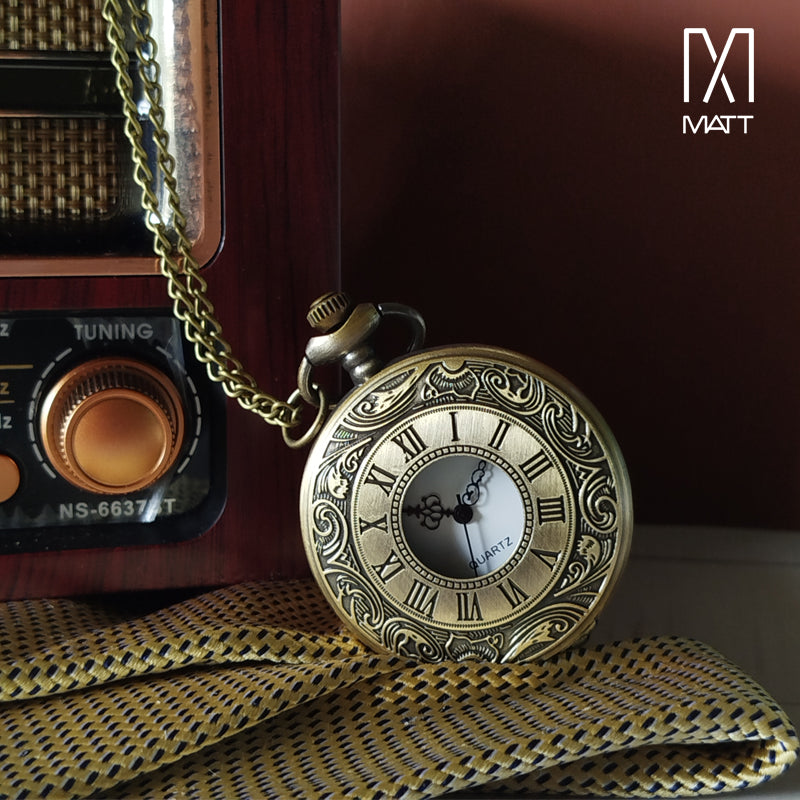 RELOJ DE BOLSILLO GRABADO