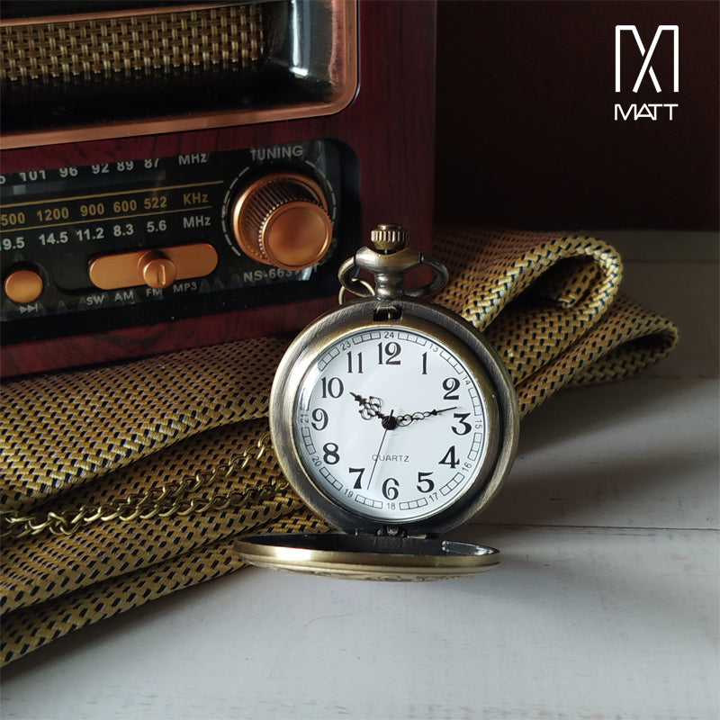 RELOJ DE BOLSILLO GRABADO