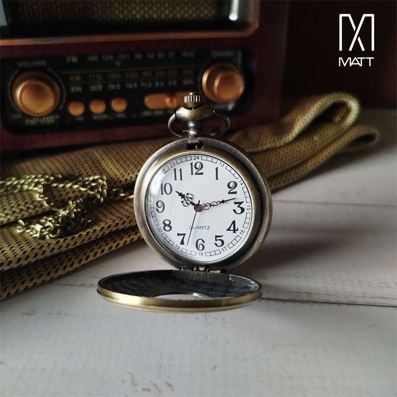 RELOJ DE BOLSILLO GRABADO