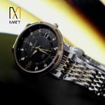 RELOJ POEDAGAR DE LUJO PARA DAMA DIAL NEGRO