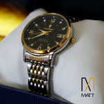 RELOJ POEDAGAR DE LUJO PARA DAMA DIAL NEGRO