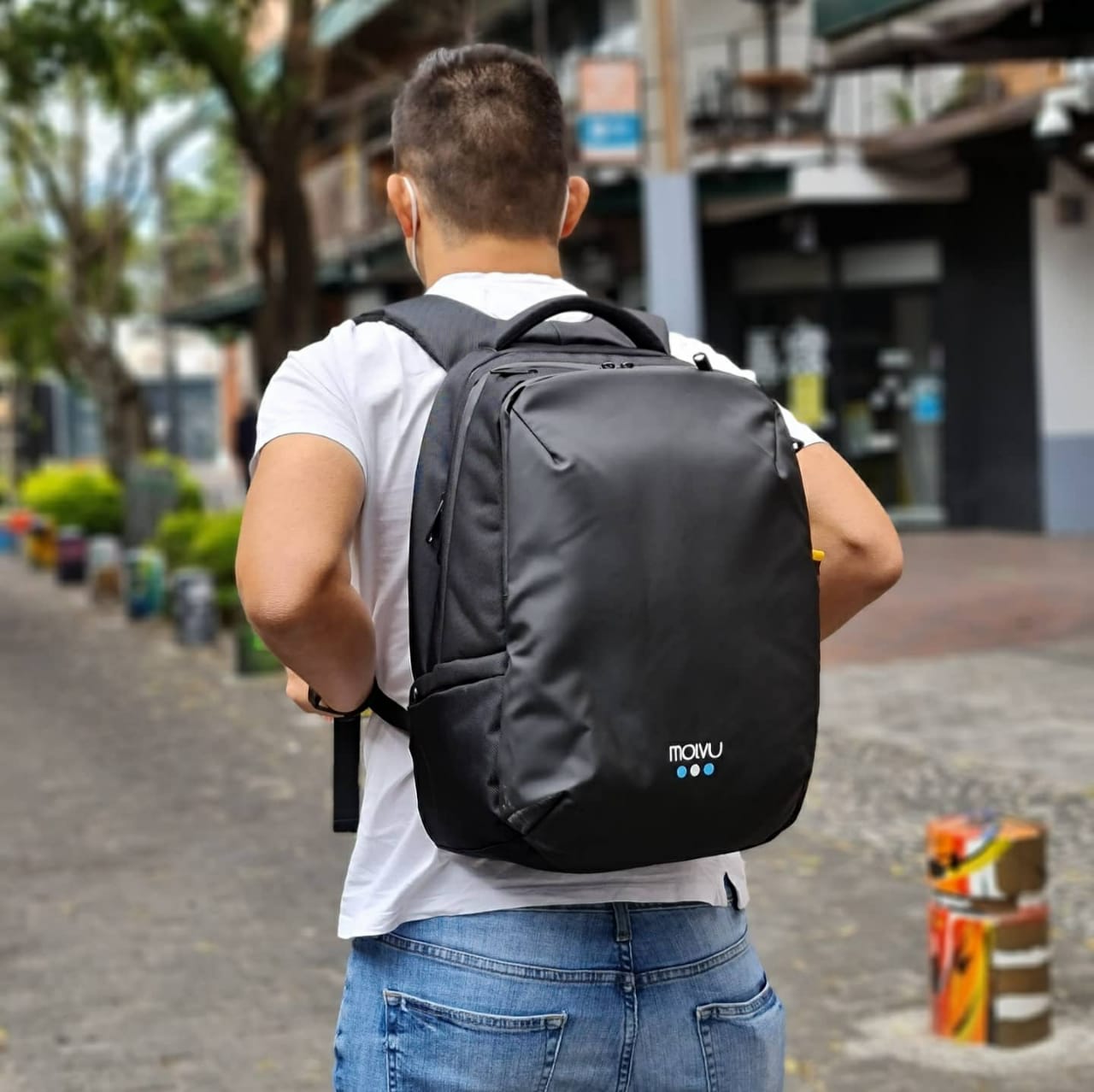 Mochila Zacualpa 17 Negro